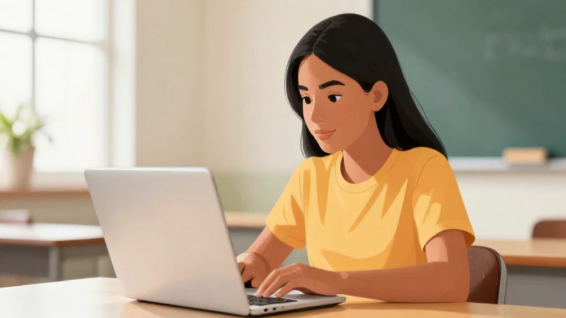 ACTUALIZAR DATOS: ¡Descubre cómo conseguir tu BECA! 3 Ilustración alegre de un estudiante mexicano estudiando