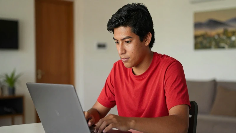 BANCARIZACIÓN Beca Benito Juárez 2026: Cómo Obtenerla 4 Joven mestiza estudia en casa iluminada cálidamente