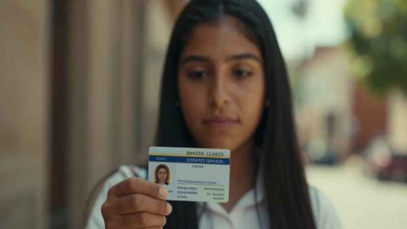 BECAS BENITO JUÁREZ: Cómo OBTENER tu TARJETA en 2026 2 Estudiante muestra tarjeta de beca bajo luz cálida