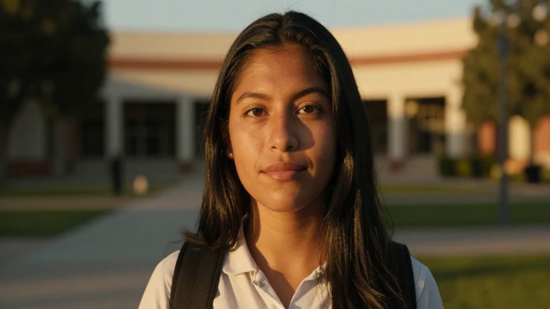 BECAS BENITO JUÁREZ: Cómo OBTENER tu TARJETA en 2026 4 Joven mestiza en campus, luz dorada cálida