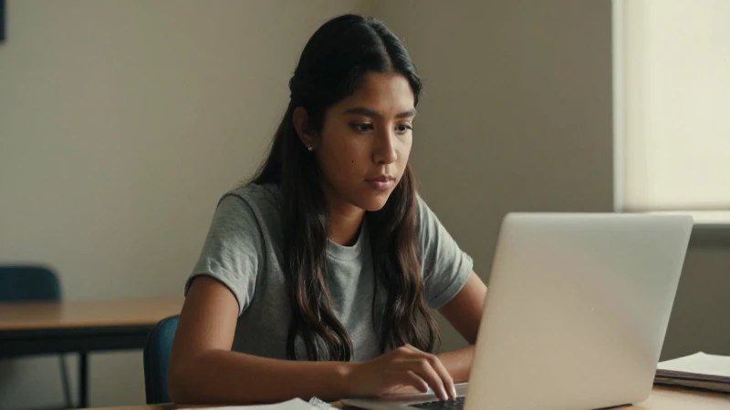 BECAS RITA CETINA 2026: Guía Paso a Paso para tu Registro 6 Estudiante mestiza, ligera y soleada, estudia