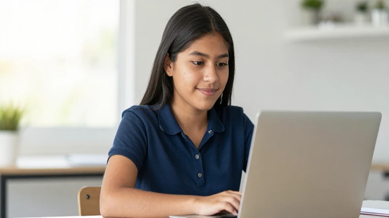BECAS BENITO JUÁREZ: ¡Descubre la PREPA EN LÍNEA SEP! 2 Joven mestiza, alegre y naturalmente iluminada