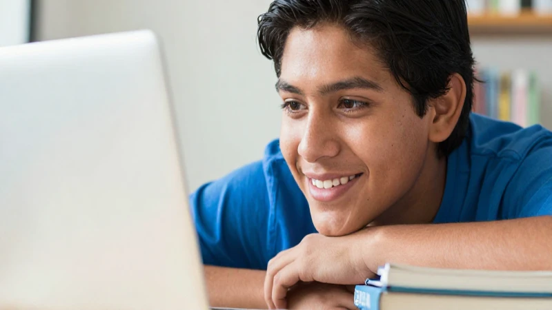 BACHILLERATO: ¡DESCUBRE las BECAS BENITO JUÁREZ AHORA! 5 Estudiante mestiza estudia bajo luz cálida
