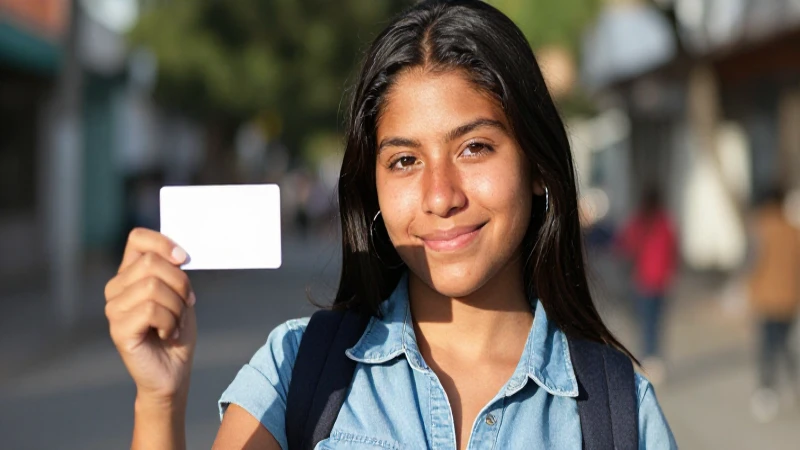 BECAS IEMS: Cómo OBTENER tu TARJETA 2026 en CDMX 7 Joven mestiza sonriente, iluminada por el sol