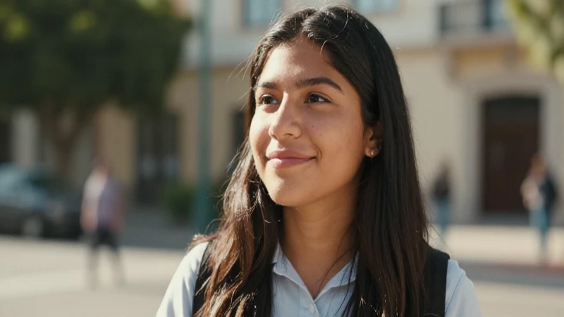 Becas Benito Juárez 2026: ¡Impulsa Tu Futuro Ahora! 4 Joven mestiza, estudiante, disfruta la luz cálida
