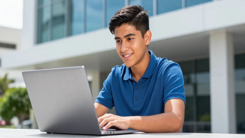 Becas Benito Juárez 2026: ¡Impulsa Tu Futuro Ahora! 2 Retrato optimista de un estudiante mestizo