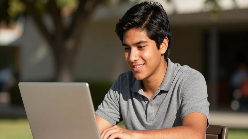 BOLSA DE TRABAJO: Descubre las BECAS BENITO JUÁREZ 3 Joven mexicana sonríe bajo el sol