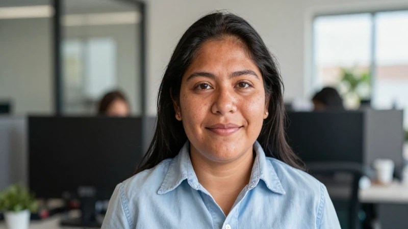 CÉDULA DE SOLICITUD DE INCORPORACIÓN: ¡Descubre Cómo! 9 Mujer mestiza irradia calidez en oficina iluminada