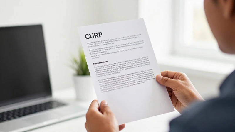 CÓMO SABER si mi CURP está MAL REGISTRADA ¡Descúbrelo! 7 Hombre mexicano muestra su CURP en oficina