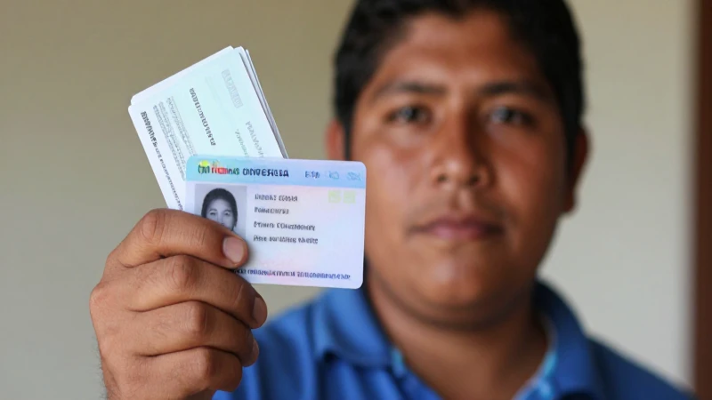 Documentos Esenciales para Recuperar Tu Tarjeta Bienestar 5 Mexicano mestizo muestra su identificación bajo luz natural