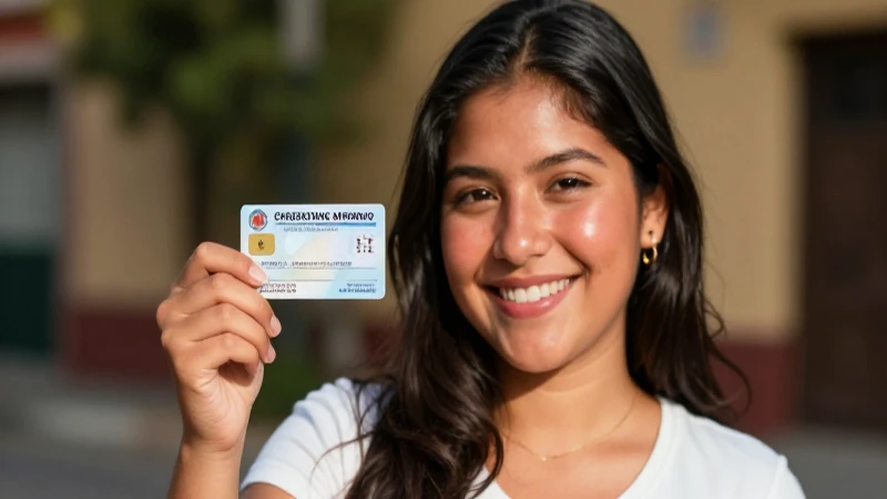 Documentos Esenciales para Recuperar Tu Tarjeta Bienestar 6 Joven mexicana sonríe bajo la luz cálida
