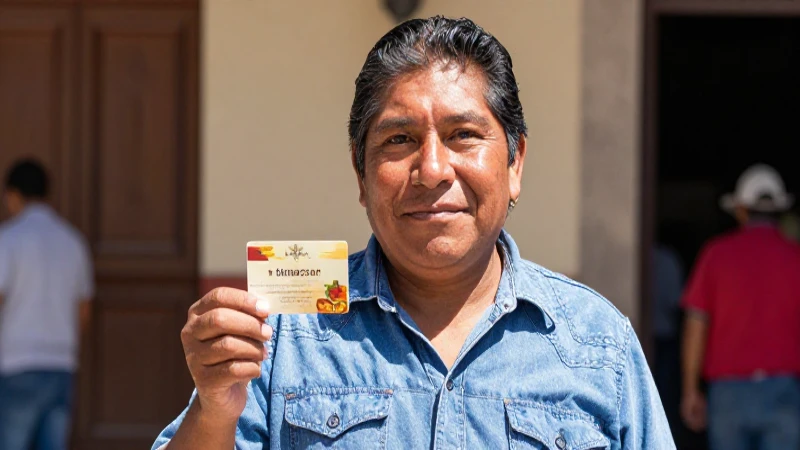 Documentos Esenciales para Recuperar Tu Tarjeta Bienestar 4 Mexicana, con piel bronceada, y tarjeta de bienestar