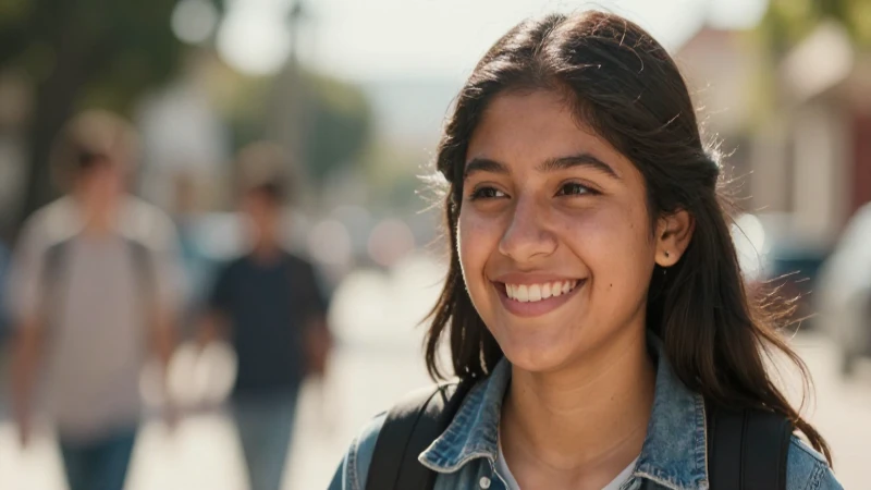 FECHAS BECAS RITA CETINA: ¡Descubre lo que VIENE! 4 Joven mexicana sonríe bajo luz cálida