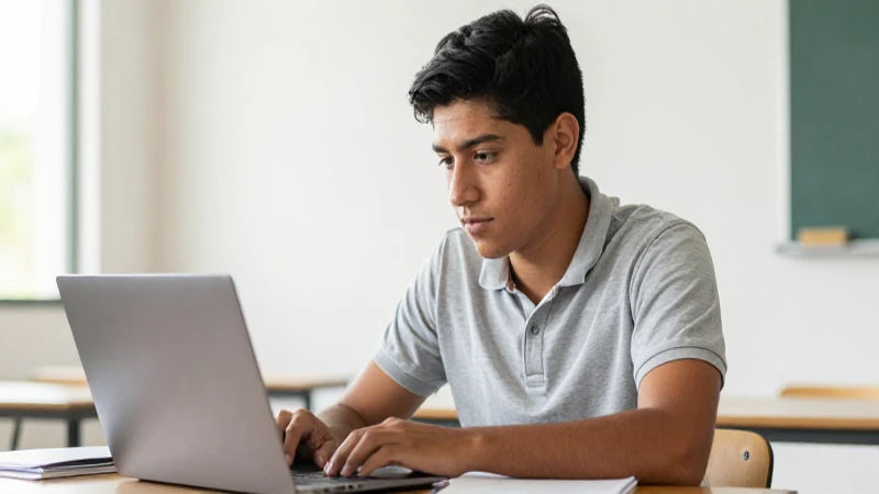 Convocatoria UBBJ 2026: ¡Obtén tu Beca de $5,800! 4 Joven mexicano estudia iluminado por la luz natural