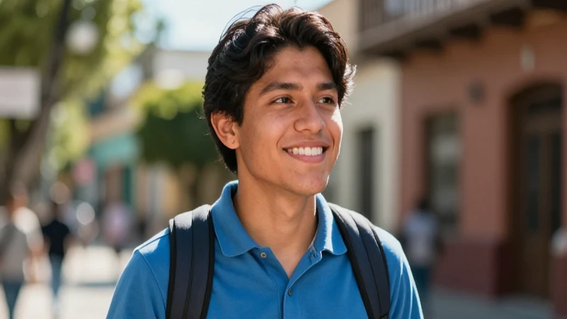 Convocatoria UBBJ 2026: ¡Obtén tu Beca de $5,800! 7 Joven mestiza, alegre, bajo luz dorada