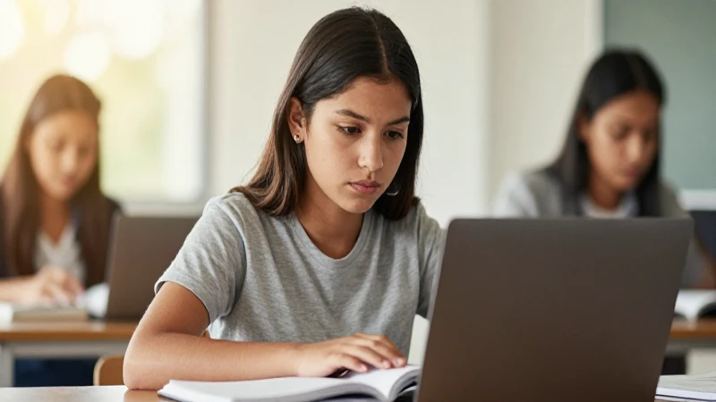 SUBES 2026: CÓMO ACTIVAR tu FICHA y SOLICITAR BECAS 3 Estudiante mestizo enfocado bajo luz cálida cinematográfica