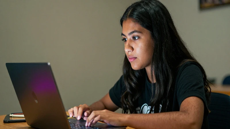 ¡Descubre Cómo Registrarte en las Becas Benito Juárez 2026! 6 Estudiante mestizo, piel bronceada, laptop brillante
