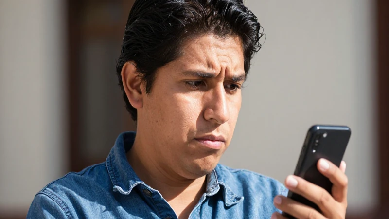 QUÉ HACER SI MI CURP NO APARECE DESCÚBRELO AQUÍ 5 Joven mexicana preocupada mira su teléfono