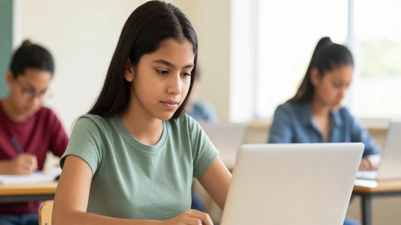 QUÉ HACER SI MI CURP NO APARECE DESCÚBRELO AQUÍ 3 Estudiante mexicano estudia en ambiente luminoso y moderno