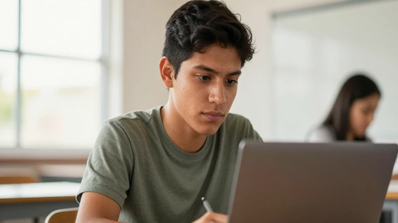 Registro BECAS BENITO JUÁREZ: Cómo Obtenerlas Rápido 2 Joven mexicano, estudiante, con luz cálida