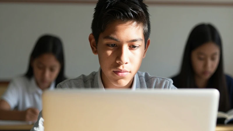 Registro BECAS BENITO JUÁREZ: Cómo Obtenerlas Rápido 9 Estudiante mestizo enfocado bajo luz cálida