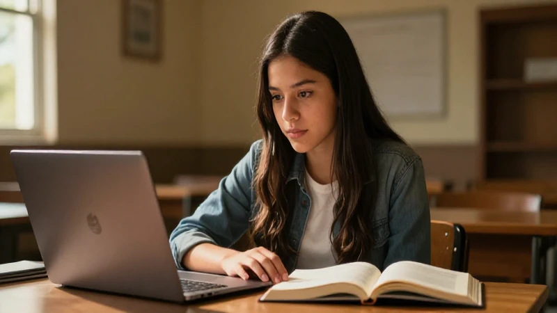 Registro BECAS BENITO JUÁREZ: Cómo Obtenerlas Rápido 3 Estudiante mexicano estudia bajo luz dorada