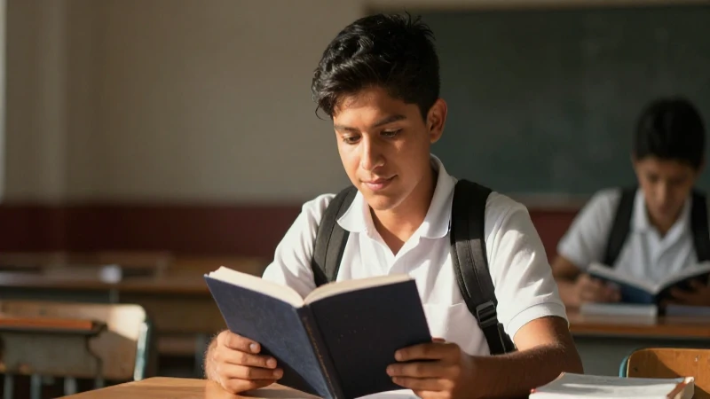 Beca Benito Juárez 2026: Quiénes son los REZAGADOS 7 Joven mexicano estudiante bajo cálida luz