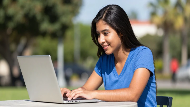 SUBES 2026: ¡Descubre CÓMO REGISTRARTE y OBTENER TU BECA! 5 Joven mestiza sonríe bajo el sol