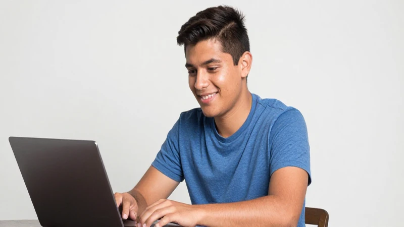 SUBES 2026: ¡Descubre CÓMO REGISTRARTE y OBTENER TU BECA! 8 Joven mexicano sonríe bajo la luz cálida