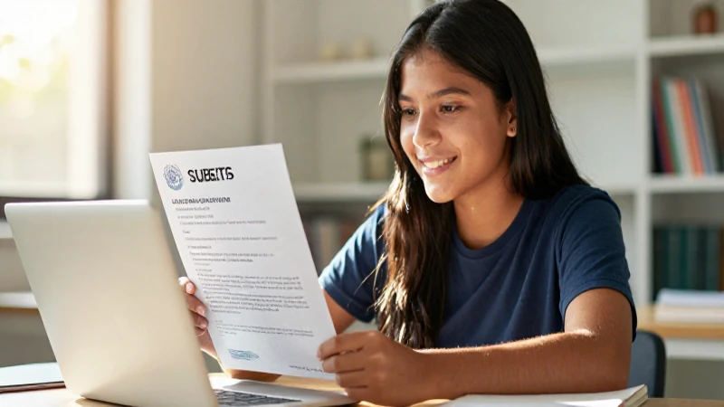 SUBES 2026: ¡Descubre CÓMO REGISTRARTE y OBTENER TU BECA! 9 Joven becado celebra con optimismo y luz