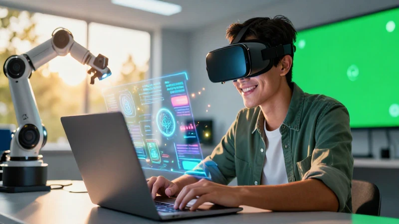 Un joven mexicano estudia tecnología innovadora