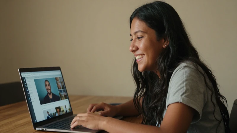 Ventanilla Virtual: Guía Definitiva para SOLICITAR tu BECA 2026 4 Estudiante mestizo sonríe frente a una laptop