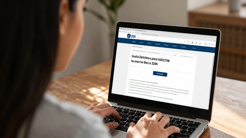 Ventanilla Virtual: Guía Definitiva para SOLICITAR tu BECA 2026 7 Estudiante busca beca en línea fácilmente