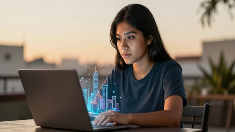 Becas 2026 de LLAVE MX: Transformar tu Futuro Te Espera 6 Joven mestiza estudia iluminada por el atardecer