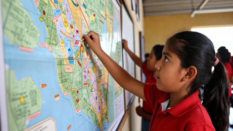 ZONAS ESCOLARES de PRIMARIA en CHIAPAS: ¡Descubre AQUI! 3 Niño mestizo estudia en un aula soleada