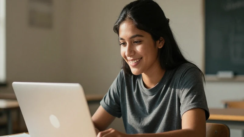 Beca Rita Cetina 2026: ¡Descubre MONTOS y REQUISITOS! 8 Estudiante mexicana sonríe bajo la luz cálida